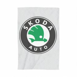 Полотенце с принтом Skoda Small - PrintSalon