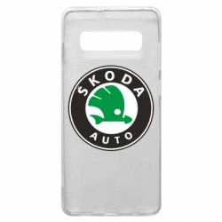 Чехол для Samsung S10+ Skoda Small - PrintSalon
