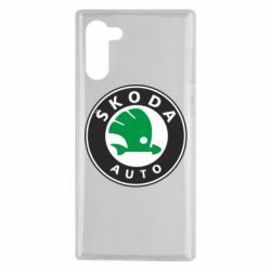 Чехол для Samsung Note 10 Skoda Small - PrintSalon
