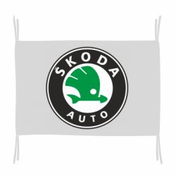 Флаг Skoda Small - PrintSalon