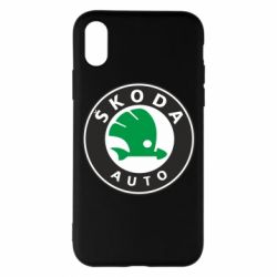 Чехол для iPhone X/Xs Skoda Small - PrintSalon