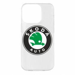 Чехол для iPhone 14 Pro Skoda Small - PrintSalon