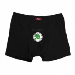 Трусы-боксеры Skoda - PrintSalon