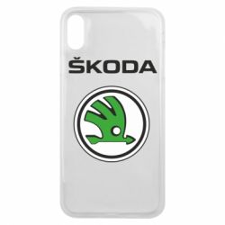 Чехол для iPhone Xs Max Skoda - PrintSalon