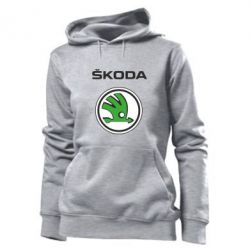 Женское худи Skoda - PrintSalon