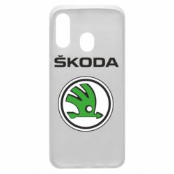 Чехол для Samsung A40 Skoda - PrintSalon