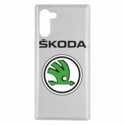Чехол для Samsung Note 10 Skoda - PrintSalon