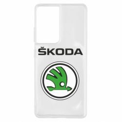 Чехол для Samsung S21 Ultra Skoda - PrintSalon