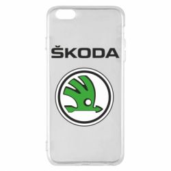 Чехол для iPhone 6 Plus/6S Plus Skoda - PrintSalon