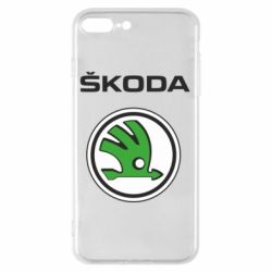 Чехол для iPhone 7 Plus Skoda - PrintSalon