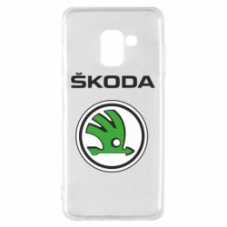 Чехол для Samsung A8 2018 Skoda