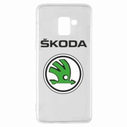 Чехол для Samsung A8+ 2018 Skoda - PrintSalon
