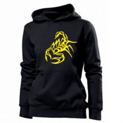 Женское худи скорпион 2 - PrintSalon