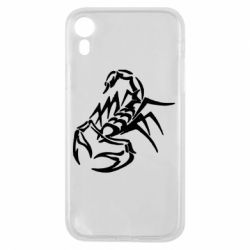Чехол для iPhone XR скорпион 2 - PrintSalon