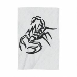 Полотенце с принтом скорпион 2 - PrintSalon