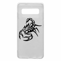 Чехол для Samsung S10 скорпион 2 - PrintSalon
