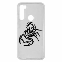 Чехол для Xiaomi Redmi Note 8 скорпион 2 - PrintSalon