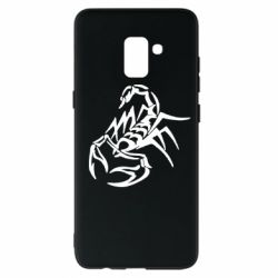 Чехол для Samsung A8+ 2018 скорпион 2 - PrintSalon