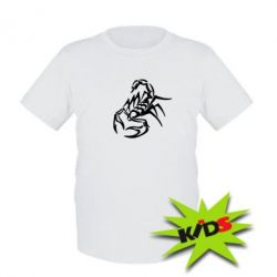 Детская футболка скорпион 2 - PrintSalon