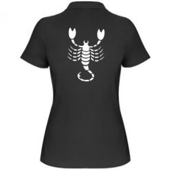 Женское поло скорпион - PrintSalon