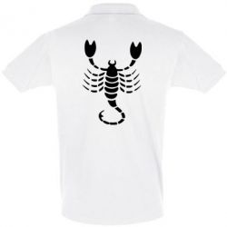 Мужское поло скорпион - PrintSalon