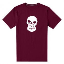 Мужская футболка премиум Skull and Fist - PrintSalon
