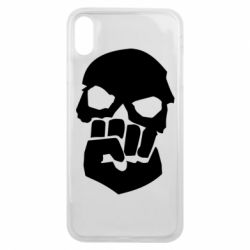 Чехол для iPhone Xs Max Skull and Fist - PrintSalon