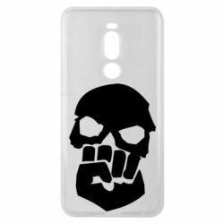 Чехол для Meizu Note 8 Skull and Fist - PrintSalon