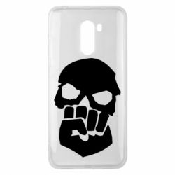 Чехол для Xiaomi Pocophone F1 Skull and Fist - PrintSalon