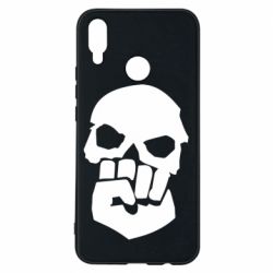 Чехол для Huawei P Smart Plus 2018 Skull and Fist - PrintSalon
