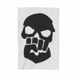 Полотенце с принтом Skull and Fist - PrintSalon