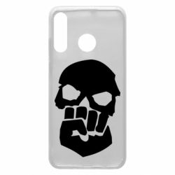 Чехол для Huawei P30 Lite Skull and Fist - PrintSalon