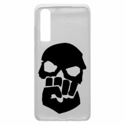 Чехол для Huawei P30 Skull and Fist - PrintSalon