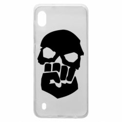 Чехол для Samsung A10 Skull and Fist - PrintSalon