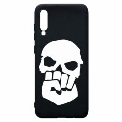 Чехол для Samsung A70 Skull and Fist - PrintSalon