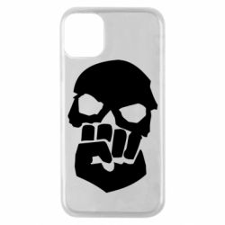 Чехол для iPhone 11 Pro Skull and Fist - PrintSalon