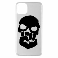 Чехол для iPhone 11 Pro Max Skull and Fist - PrintSalon