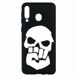 Чехол для Samsung M30 Skull and Fist - PrintSalon
