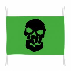Флаг Skull and Fist - PrintSalon