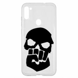 Чехол для Samsung A11/M11 Skull and Fist - PrintSalon