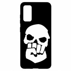 Чехол для Samsung S20 Skull and Fist - PrintSalon