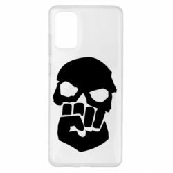 Чехол для Samsung S20+ Skull and Fist - PrintSalon