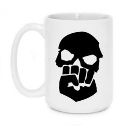 Чашка 420ml Skull and Fist - PrintSalon