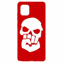 Чехол для Samsung Note 10 Lite Skull and Fist - PrintSalon