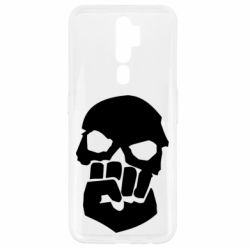 Чехол для Oppo A5/A9 2020 Skull and Fist