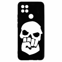 Чехол для Oppo A15s/A15 Skull and Fist - PrintSalon