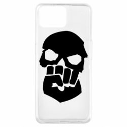 Чехол для Oppo A73 Skull and Fist - PrintSalon