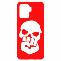Чехол для Oppo Reno 5 Lite Skull and Fist - PrintSalon