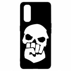 Чехол для Oppo Find X2 Skull and Fist - PrintSalon