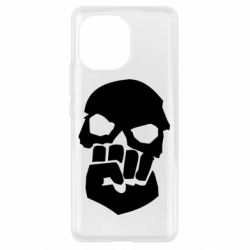 Чехол для Xiaomi Mi11 Skull and Fist - PrintSalon